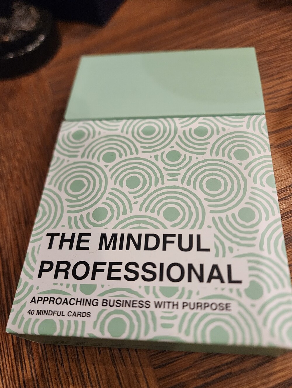 The Mindful Professional Card Deck - Mint Condition.